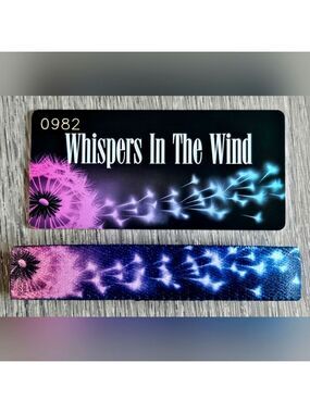 ZOX "WHISPERS IN THE WIND" #982 Remembrance Memorial Collectible Med wristband